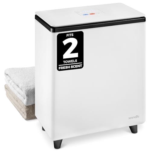 SereneLife Rectangular Towel Warmer Bucket