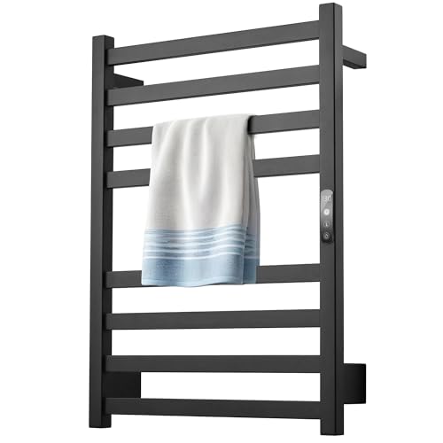 HEWAFAEP Towel Warmer Matte Black