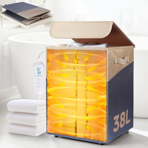 38L Foldable Towel Warmer Bucket