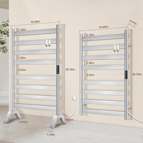 Heated Towel Racks for Bathroom view 5