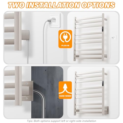 DAWEYEAL 9 Bars Wall Mounted view 3