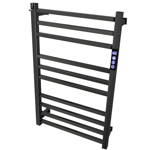 XBVV Black Towel Warmer Rack