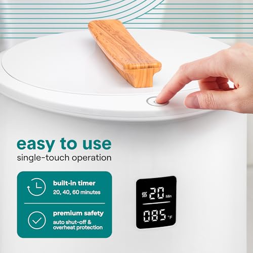 SereneLife Digital Display Bucket Towel view 4