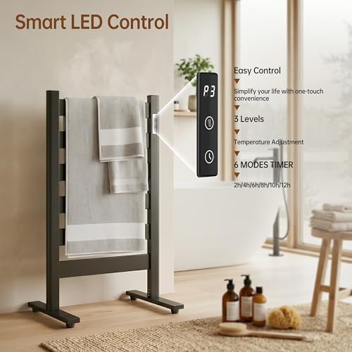 Freestanding Heated Towel Rack – view 4
