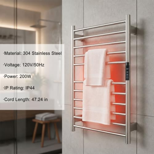 DeelDili 24" Wide Heated Towel view 5