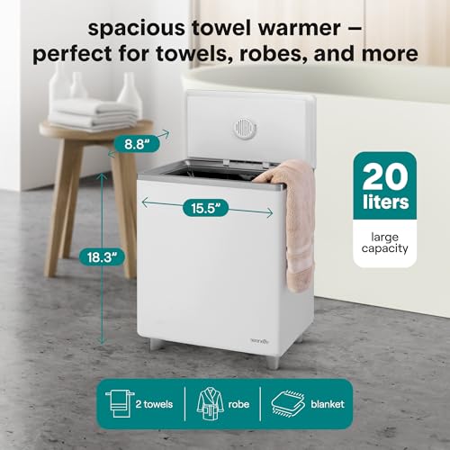 SereneLife WIFI Luxury Rectangle Towel view 3