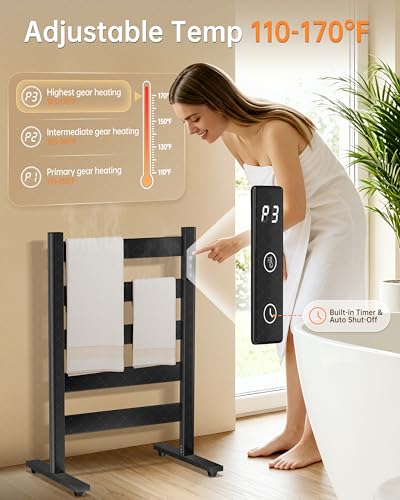 Sawlece 5-Bar Freestanding Towel Warmer view 4
