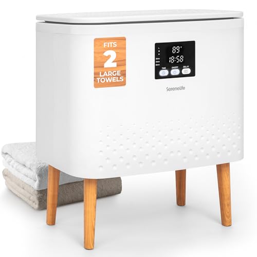 SereneLife Rectangular Towel Warmer Bucket