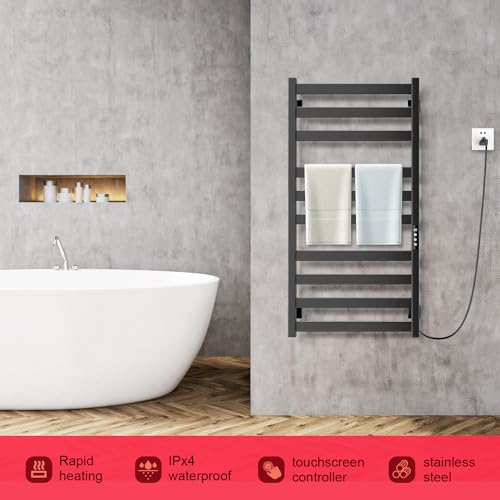 Colliford Towel Warmer Stainless Steel view 2