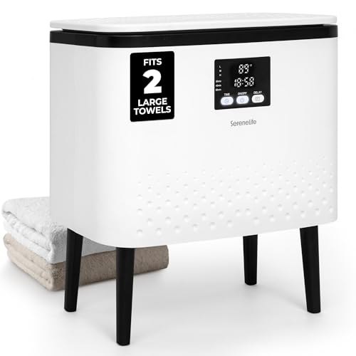 SereneLife Rectangular Towel Warmer Bucket