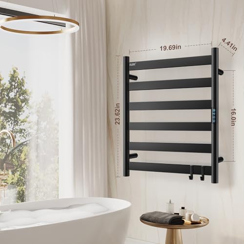 R FLORY Heated Towel Rack view 2