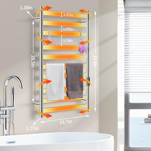Heated Towel Rack for Bathroom view 5