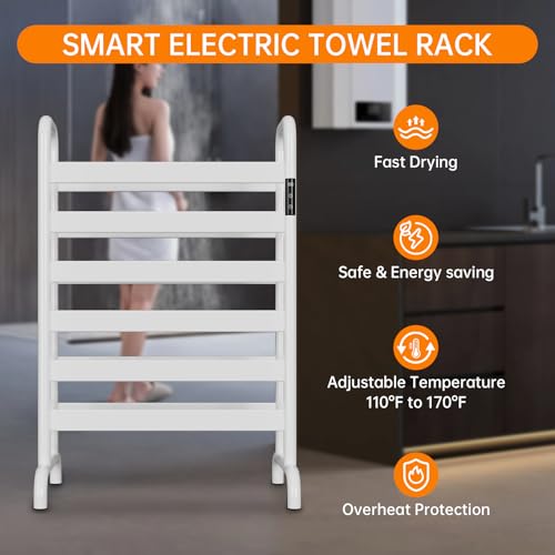 Towel Warmer Rack Electric Heated view 2