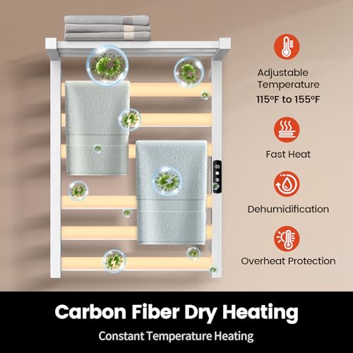 Towel Warmer Rack 6-Bar 201 view 2