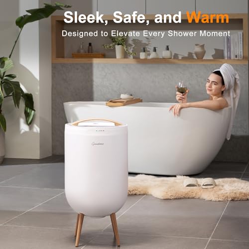 GAMOHOME Towel Warmer Bucket with view 2