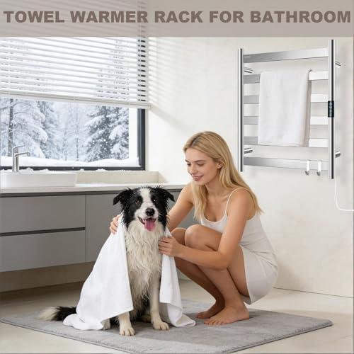 R FLORY Heated Towel Rack view 3