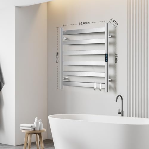 R FLORY Heated Towel Rack view 2