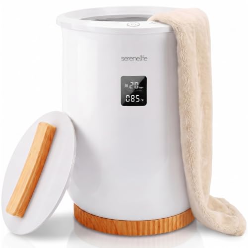 SereneLife Digital Display Bucket Towel