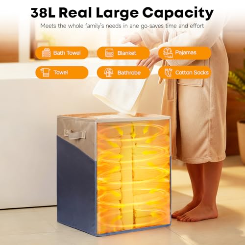 38L Foldable Towel Warmer Bucket view 3