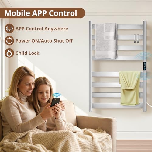 Heated Towel Racks for Bathroom view 2