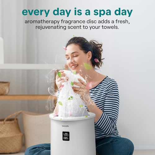 SereneLife Digital Display Bucket Towel view 3