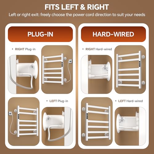 Electric Towel Warmer Wall Mounted view 4