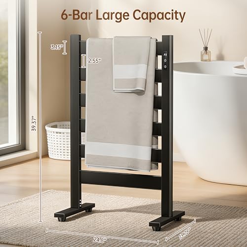 Freestanding Heated Towel Rack – view 3