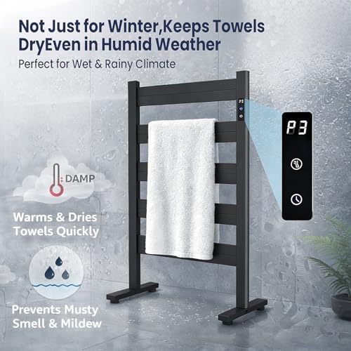 Sawlece 5-Bar Freestanding Towel Warmer view 4