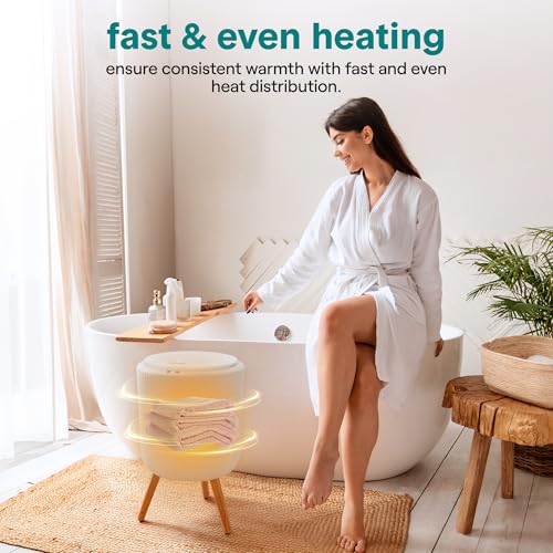 SereneLife Freestanding Towel Warmer Bucket view 5