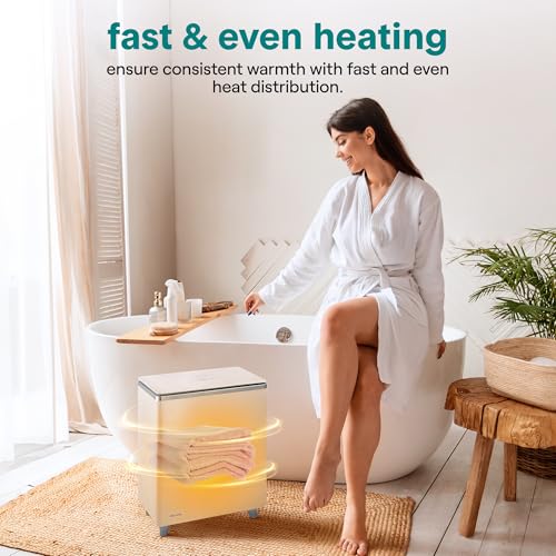 SereneLife Luxury Rectangle Towel Warmer view 5