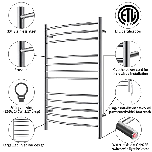 HEATGENE Towel Warmer Heated Towel view 2