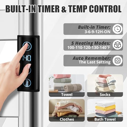 R FLORY Heated Towel Rack view 5